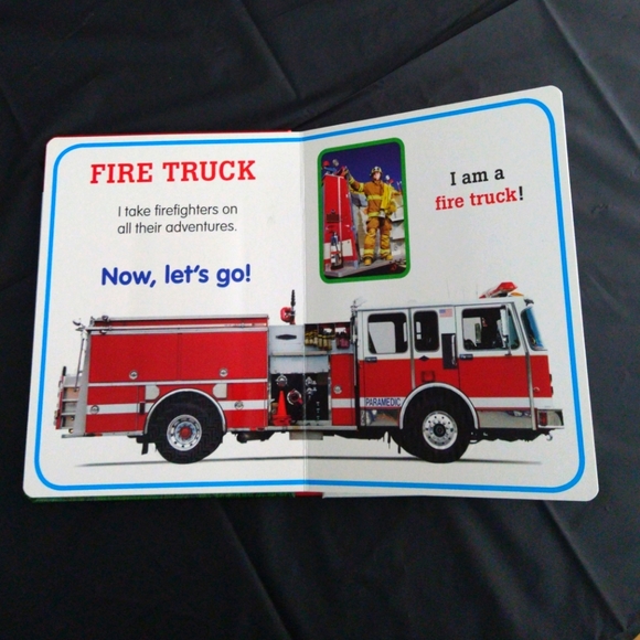 Let's Go to the Firehouse Book w/ DVD - Picture 5 of 5